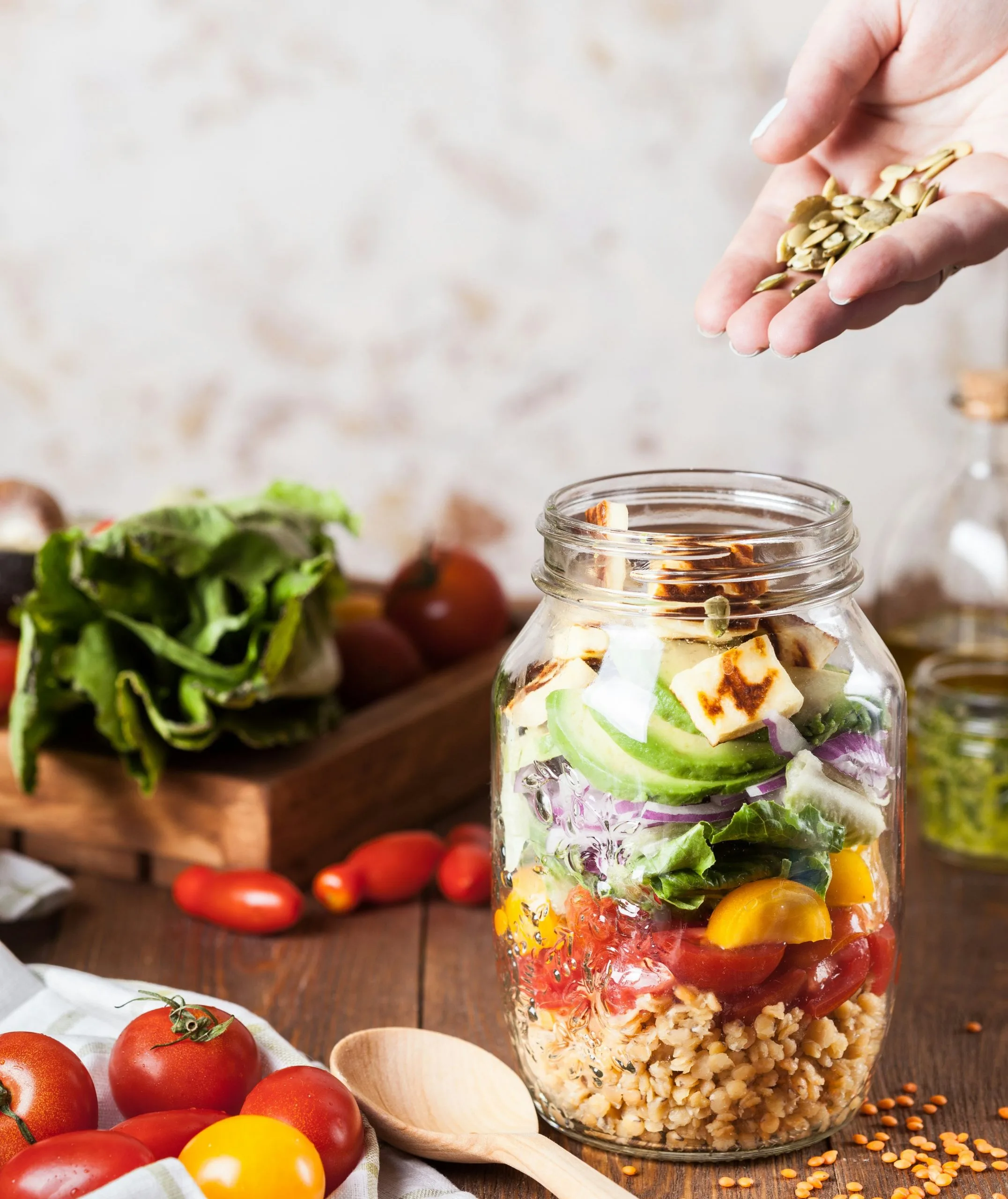 A Jar of nutrition